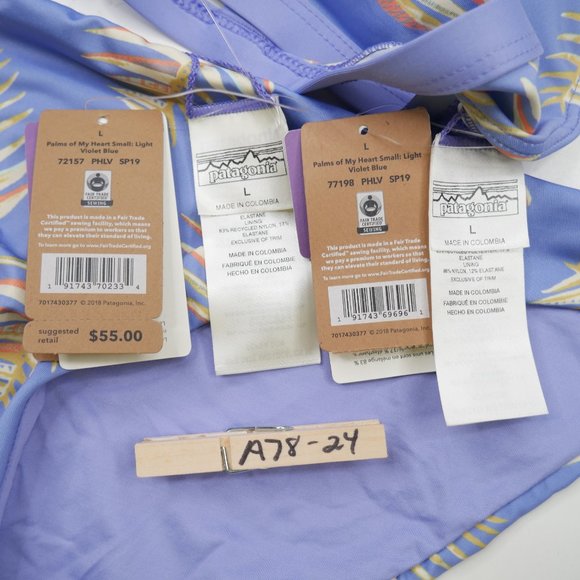 Patagonia Bottom Turn Bikini Swim Top & Bottom Set - Picture 7 of 9